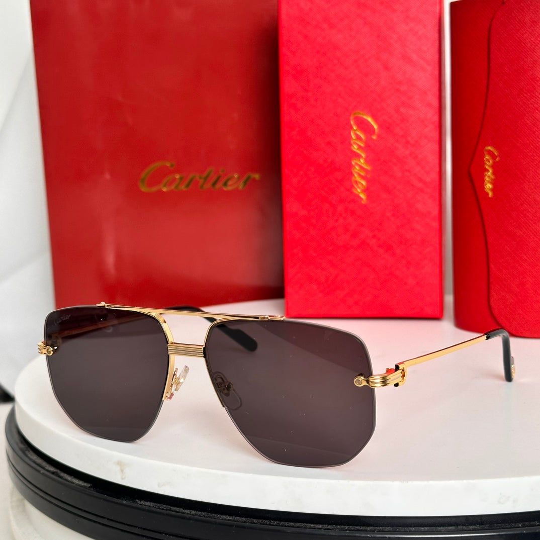 PREMIÈRE NAVIGATOR FRAME SUNGLASSES CT6011S IN METAL