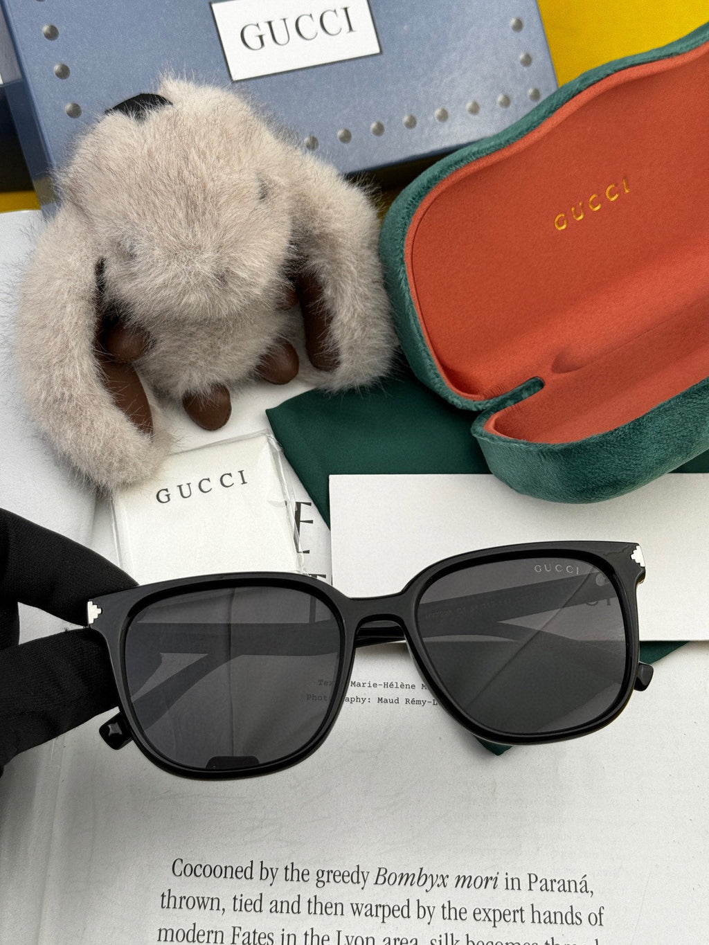 SQUARE FRAME SUNGLASSES G87722 IN ACETATE