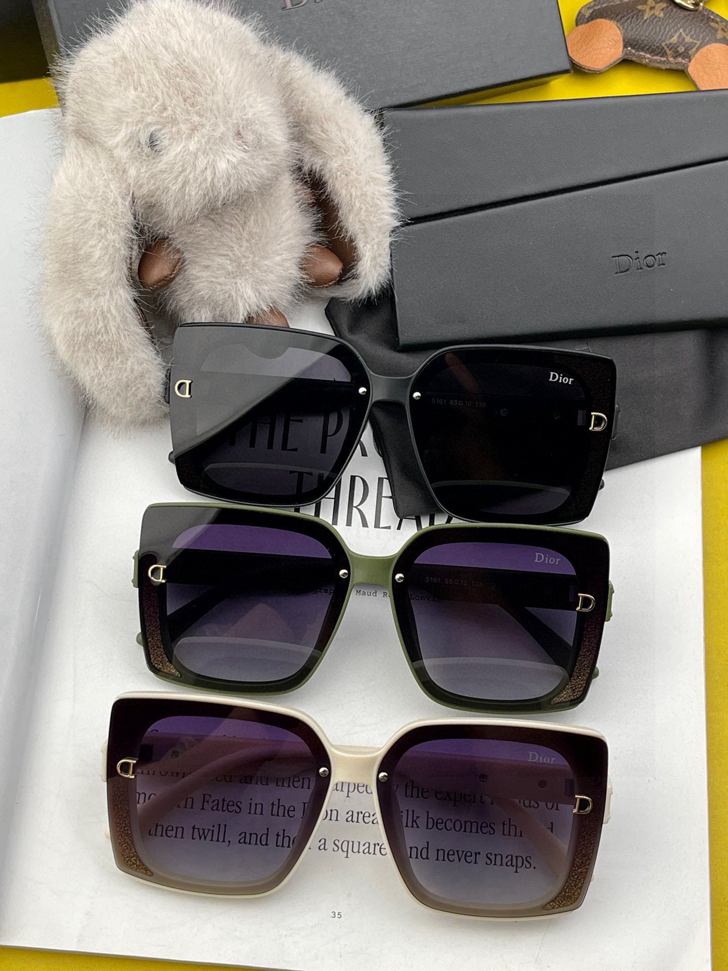 DIOR MONTAIGNE SUNGLASS CD1615 IN ACETATE
