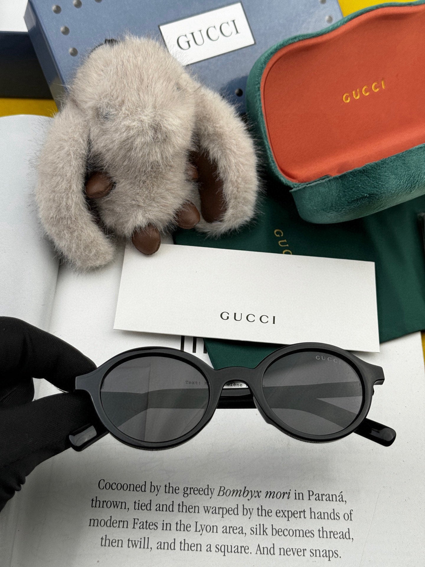 ROUND FRAME SUNGLASSES G6910 IN ACETATE